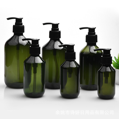 Roze shampoo pomp fles PET voor reizen vriendelijke cosmetica dispenseren