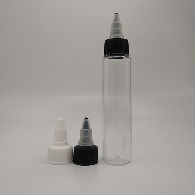 Gepersonaliseerde afdichting Type 50 ml Plastic Schroef Top Containers voor gepersonaliseerde drukwerk