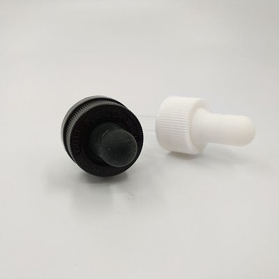 10 ml Kap type Dropper Dispenser Flessen Transparante Zwarte Aanpassen