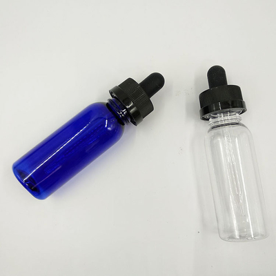 10 ml Kap type Dropper Dispenser Flessen Transparante Zwarte Aanpassen