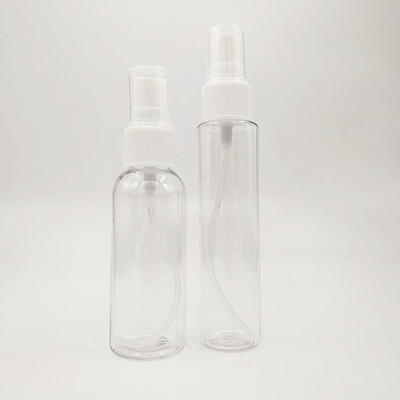 Glanzige PET Plastic Spray Flasje 10ml 15ml 30ml 50ml 60m 70ml 100ml 200ml 500ml Transparante Reisvriendelijk