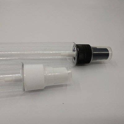 Glanzige PET Plastic Spray Flasje 10ml 15ml 30ml 50ml 60m 70ml 100ml 200ml 500ml Transparante Reisvriendelijk