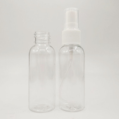 Glanzige PET Plastic Spray Flasje 10ml 15ml 30ml 50ml 60m 70ml 100ml 200ml 500ml Transparante Reisvriendelijk