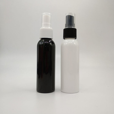 Doorzichtige, op maat gemaakte spuitfles van 100 ml PET met PP-dop