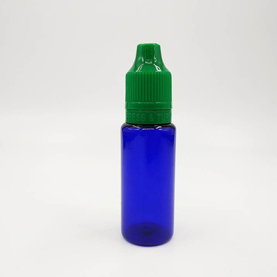 Aanpasbaar logo gedrukt PET E vloeibare fles / vloeibare druppelfles met schroefdop