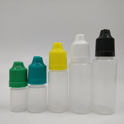 Custom Childproof Ronde PET E vloeibare flessen met logo afgedrukt