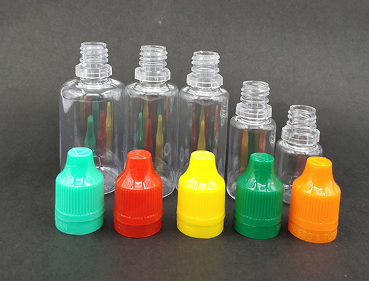 E-vloeistofffles voor E-vloeistof 10ml 15ml 30ml 60ml 80ml 100ml Print Kleur aanpassing