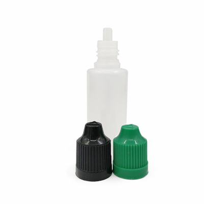 18 mm nekgrootte E vloeibare fles met aanpassing van de afdrukkleur en het afdichtingstype van de schroefkap