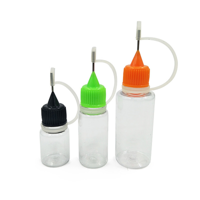 Gepersonaliseerd logo kinderdicht E vloeibare fles 18 mm nekgrootte voor gepersonaliseerde producten