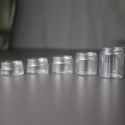 Custom logo Plastic opslag potten 2oz 3oz 4oz 5oz 6oz 7oz 8oz voor aangepaste verpakking