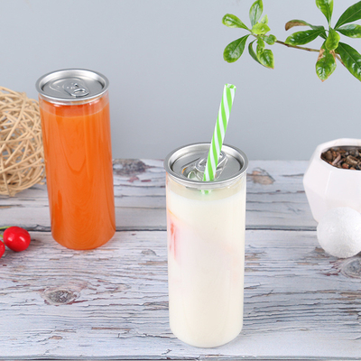 Moderne plastic frisdrank flessen met een eigen label capaciteit 120ml 250ml 350ml 500ml 1000ml