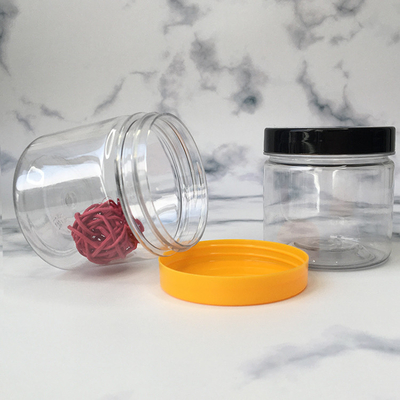 Op maat gedrukt 85-diameter plastic potten met dubbele verzegelde deksels en betaalbaar