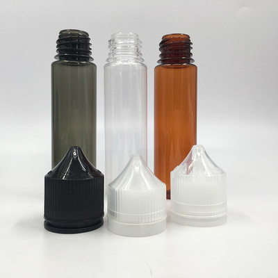 Kleine flessen voor vloeistoffen met schroefkap van 80 ml 100 ml capaciteit