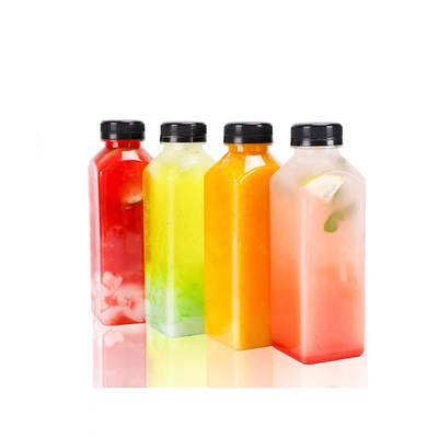 Herbruikbare deksel Plastic drank fles verpakking met PET fles PP cap en druk op verzoek van de klant