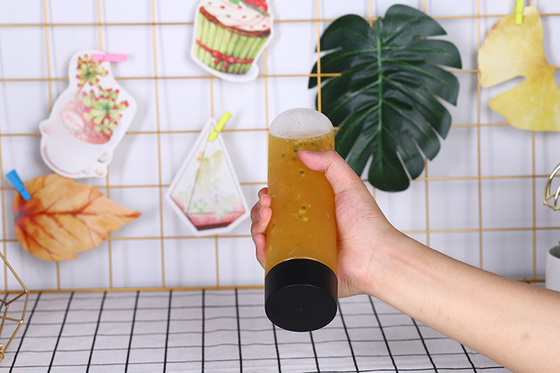 Schroef op deksel Bubbel thee potten lekbestendig opslag Gemakkelijk vervoer