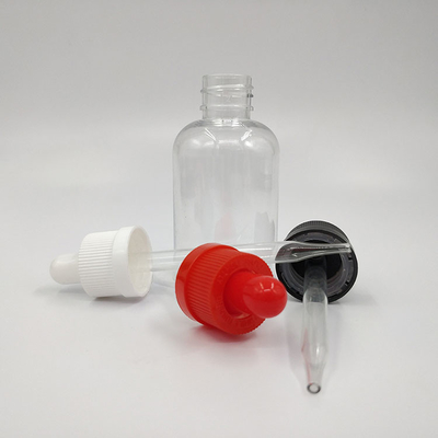 Aanpassen Plastic Dropper Flasjes 10ml 15ml 20ml 30ml 40ml 50ml 60ml 70ml 100ml 120ml Schroef Kap Transparent