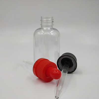 Aanpassen Plastic Dropper Flasjes 10ml 15ml 20ml 30ml 40ml 50ml 60ml 70ml 100ml 120ml Schroef Kap Transparent