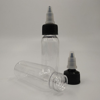 Vloeibare producten glad oppervlak Plastic dropper flessen met logo aanpassing