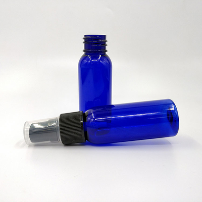 Glanz oppervlak Huishoudelijk PET Plastic Spray Flask Capaciteit 10ml 15ml 30ml 50ml 60m 70ml 100ml 200ml 500ml Rond