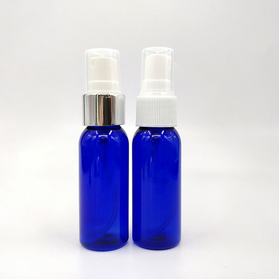Glanz oppervlak Huishoudelijk PET Plastic Spray Flask Capaciteit 10ml 15ml 30ml 50ml 60m 70ml 100ml 200ml 500ml Rond