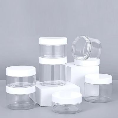 Plastic cosmetische pot met drukgevoelige pakking in 10ml 15ml 30ml 60ml 80ml 100ml 120ml 150ml