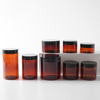 10 ml 15 ml 30 ml 60 ml 80 ml 100 ml 120 ml 150 ml Plastic Cosmetic Jar Gesloten Met Versleutelingsdrukgevoelige Pakking