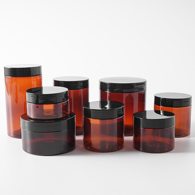 10 ml 15 ml 30 ml 60 ml 80 ml 100 ml 120 ml 150 ml Plastic Cosmetic Jar Gesloten Met Versleutelingsdrukgevoelige Pakking