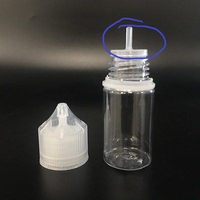 PET Ronde E Vloeibare Fles 10 ml Transparent Voor Vaping