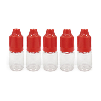 18mm nekgrootte E vloeibare fles met schroefdop PET chemische stoffen bestand