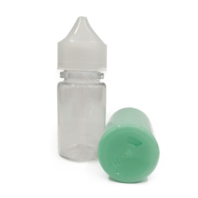 Transparante E-vloeistofffles 18 mm nekgrootte voor gemakkelijke E-vloeistofopslag