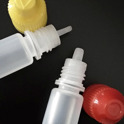 Vloeibare plastic dropper flessen 10ml 15ml 20ml 30ml 40ml 50ml 60ml 70ml 100ml 120ml capaciteit met schroefdop