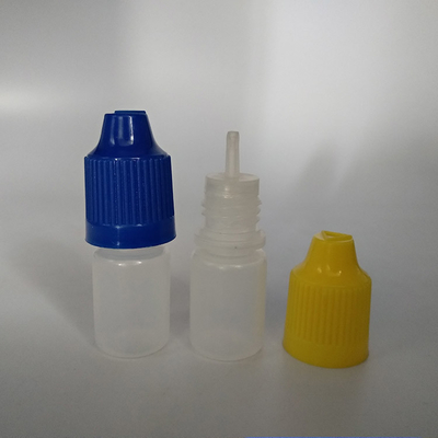 Transparante zwarte op maat gemaakte glazen plastic dropperflessen met glad oppervlak en op maat