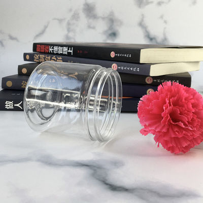 Customizable Plastic Jar Containers With 85 Diameter And Custom Logo Capacity 2oz 3oz 4oz 5oz 6oz 7oz 8oz