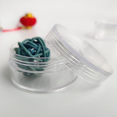 Gladde oppervlakte plastic cosmetische pot met aangepaste bedrukking, ontworpen voor huidverzorgingscrèmes, lotions en verpakkingen van schoonheidsproducten