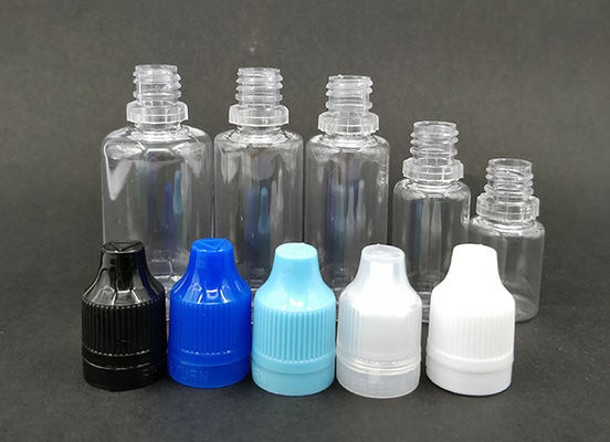10ml 15ml 30ml 60ml 80ml 100ml capaciteit E vloeibare fles met aangepast logo en aangepaste afdrukkleur