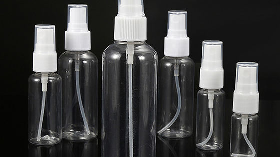 Hervulbare PET-sprayfles voor dagelijks gebruik 10ml 15ml 30ml 50ml 60ml 70ml 100ml 200ml 500ml