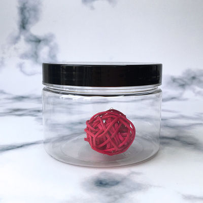 Te Koop Voedselveilige doorzichtige PET-potten met schroefdeksels Plastic voedselopslagpot Moderne plastic pot met speciale aanbieding
