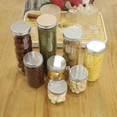 Aluminiumfolieverzegelende plastic pottencontainers met aangepast logo en aluminium deksel