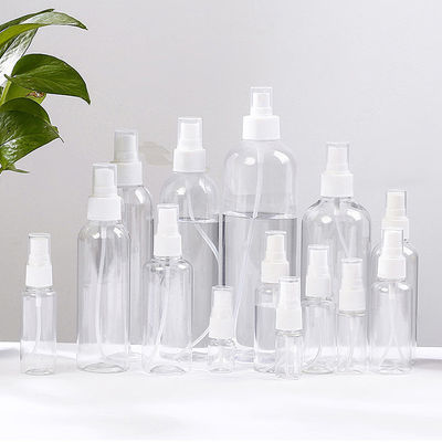 Transparante PET-sprayfles met glad oppervlak Professionele verpakkingsoplossing