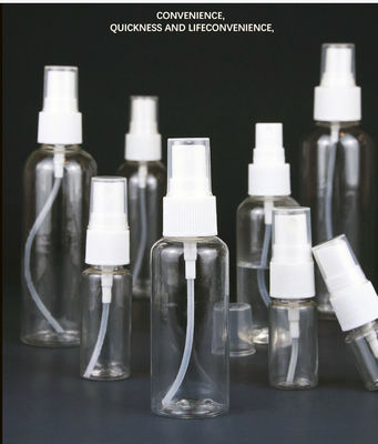 Transparante PET-sprayfles met glad oppervlak Professionele verpakkingsoplossing
