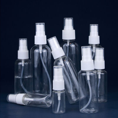 Transparante PET-sprayfles met glad oppervlak Professionele verpakkingsoplossing