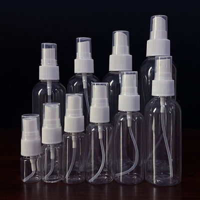Transparante PET-sprayfles met glad oppervlak Professionele verpakkingsoplossing