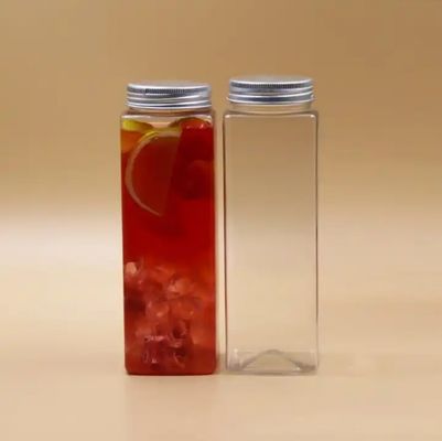 Medium Plastic Milk Tea Flessen voor Personalisatie en Branding