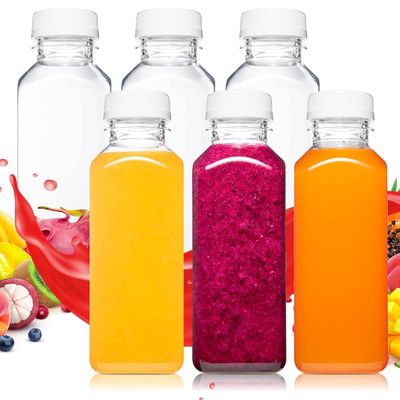 Hoogwaardige sapflessen met deksel voor het bedrijfsleven sapflessen op de fles herbruikbaar voor een goede prijs