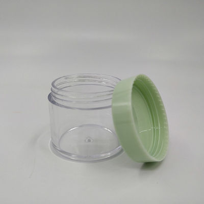 Persoonlijke afdruk Plastic cosmetische pot met glad oppervlak praktisch