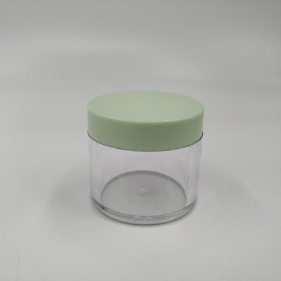 Persoonlijke afdruk Plastic cosmetische pot met glad oppervlak praktisch