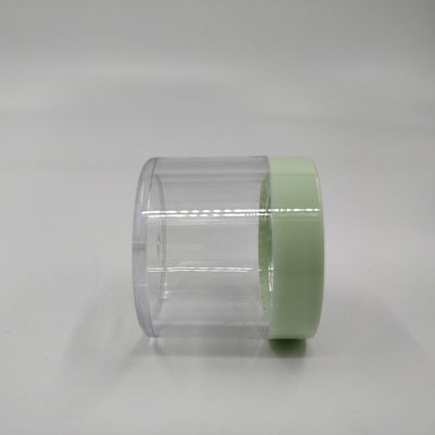 Persoonlijke afdruk Plastic cosmetische pot met glad oppervlak praktisch