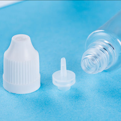 Doorzichtige zwarte kleine flesjes voor vloeistoffen 10 ml 15 ml 30 ml 60 ml 80 ml 100 ml Capaciteit