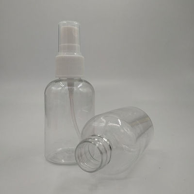 Handontsmettingsmist-sprayfles met aangepast logo, milieuvriendelijk, navulbaar PET-plastic