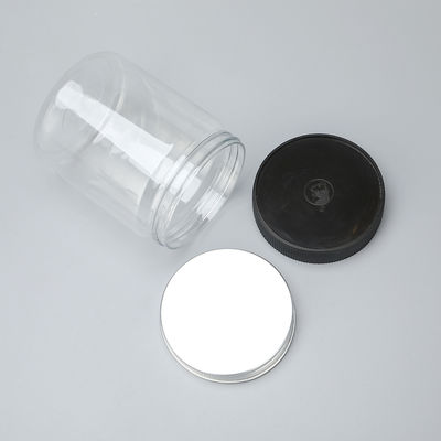 Aangepaste bedrukking plastic cosmetica pot 10ml 15ml 30ml 60ml 80ml 100ml 120ml 150ml met aangepast logo